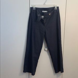 Cut Loose navy linens slacks